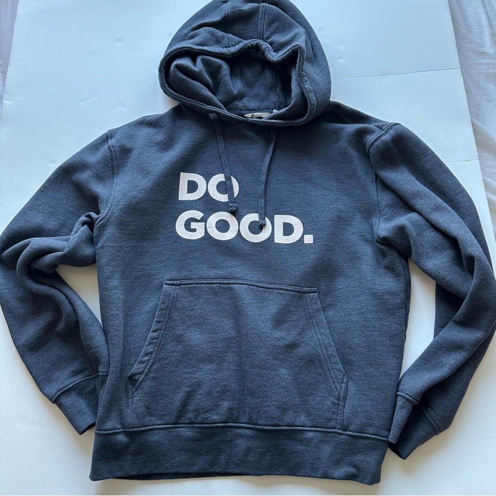 Cotopaxi Do Good Navy Blue Hoodie (women’s size Large - fits like medium)